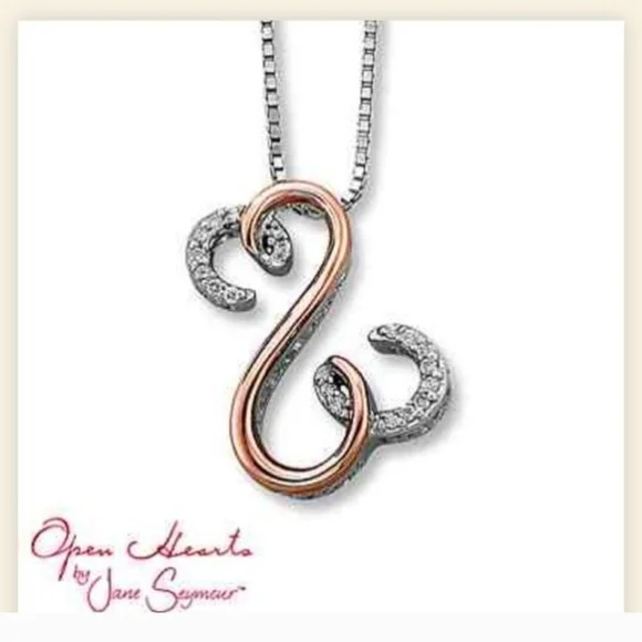 Open Heart Necklace by Jane Seymour from Kay's